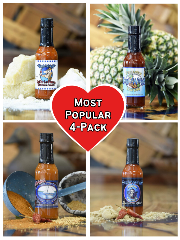 EagleWingz Most Popular Sauces 4-pack image 0