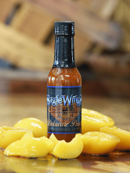 Eaglewingz Delaware Peach Hot Sauce image 0
