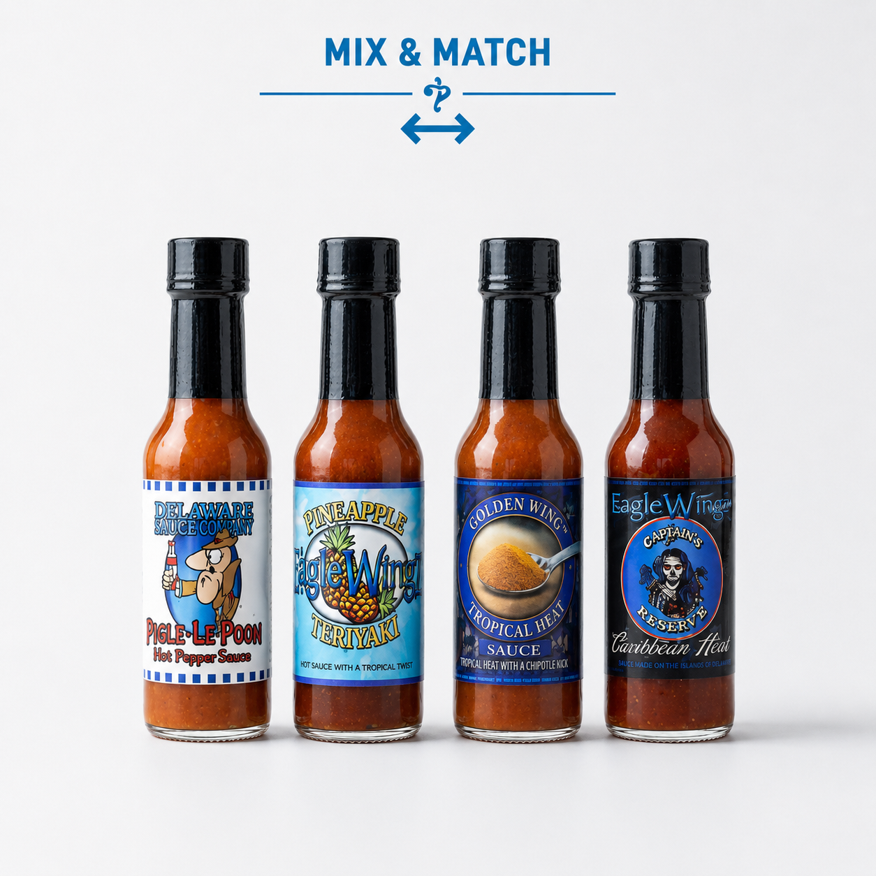 Build Your Own 4-Pack (5oz Hot Sauces)
