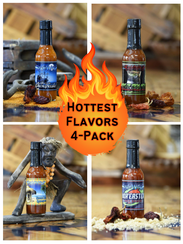 EagleWingz Hottest Sauces 4-pack image 0