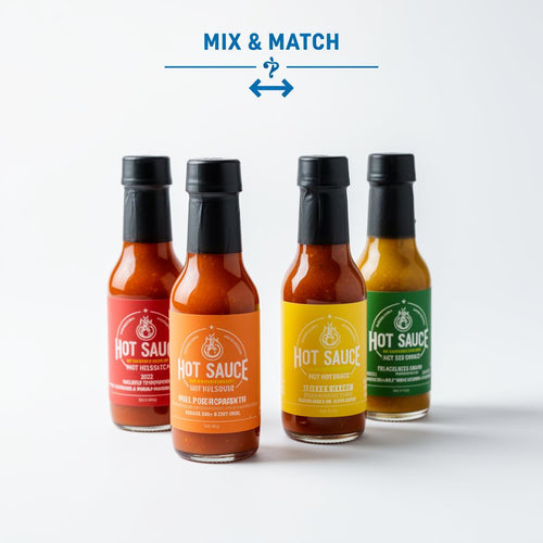 Build Your Own 4-Pack of EagleWingz 5oz hot sauces — mix and match